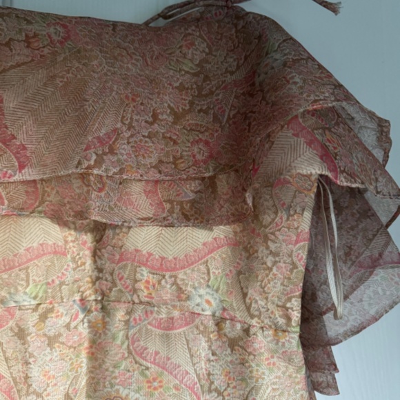 Floaty ethereal organza vintage gown, xs - Picture 2 of 7